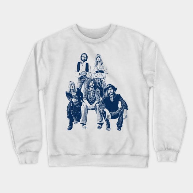 Fleetwood Mac Crewneck Sweatshirt by DankFutura